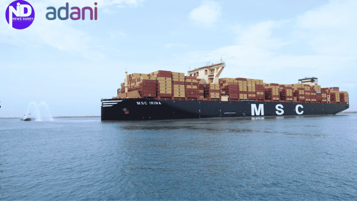 India Welcomes the Giant MSC IRINA at Vizhinjam Port